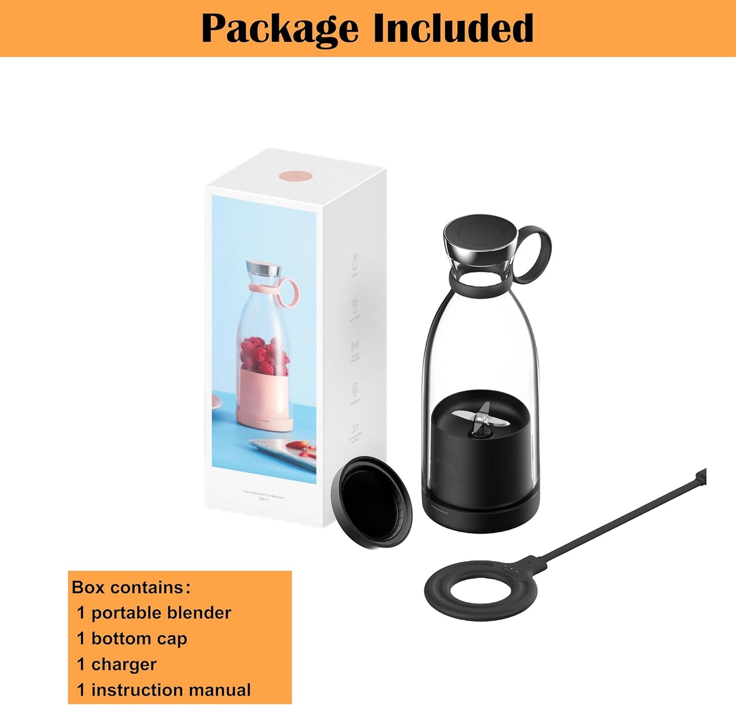 Portable Battery Blender 350ml