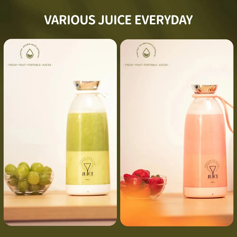 Fresh Juice Bottle Blender+ 500ml